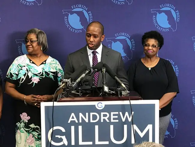 Gillum is proposing to provide a minimum $50,000 starting salary for teachers by increasing the state corporate-income tax by $1 billion. (NSF)