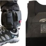 The ankle kits and armored plates school resource deputies are now wearing.