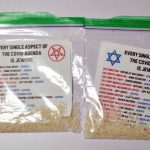 Some of the anti-Semitic fliers in sandwich bags picked up in Ormond Beach on Tuesday. Some 50 similar fliers were picked up by Flagler County Sheriff's deputies in Palm Coast's C Section on Tuesday.