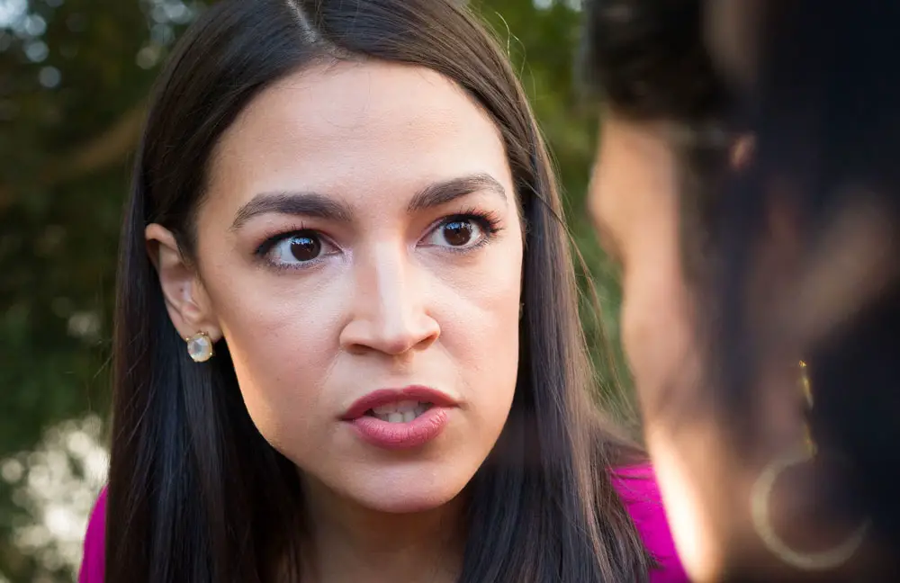 "In using that language in front of the press," U.S. Rep. Alexandria Ocasio-Cortez said of Rep. Ted Yoho's mysogynistic insult, "he gave permission to use that language against his wife, his daughters, women in his community, and I am here to stand up to say that is not acceptable. (Victoria Pickering/Flickr)