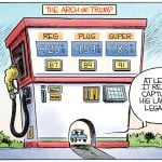 Arc de Trump by Christopher Weyant, The Boston Globe