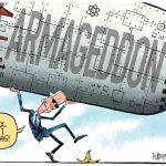 Biden Armageddon by Rick McKee, CagleCartoons.com