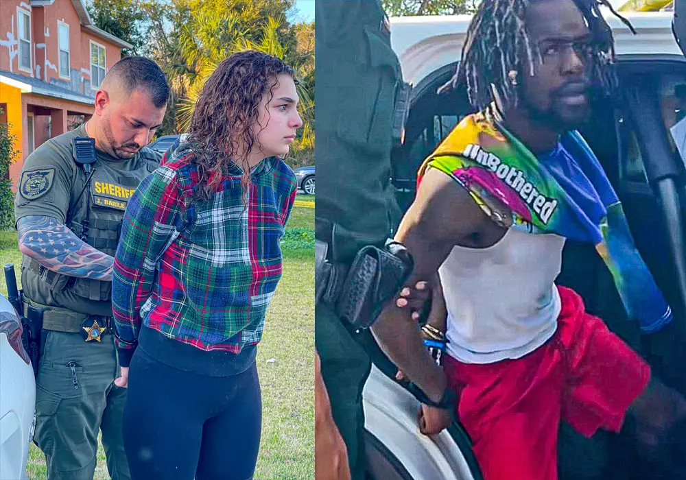 Kwentel Lakelvrick Moultrie, a 23-year-old resident of 129 Brittany lane in Palm Coast, and Moultrie's girlfriend Taylor Renee Manjarres, a 19-year-old resident of 19 Luther Drive in Palm Coast. 