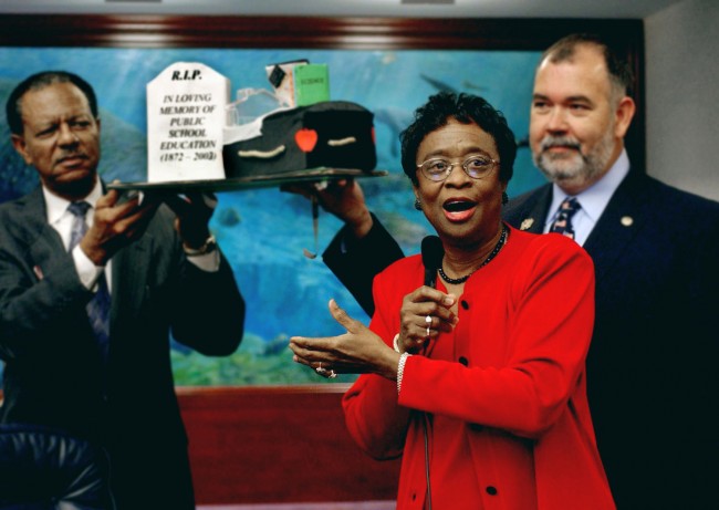 Sen. Arthenia Joyner could see the coming demise of public education in Florida as far back as 2003. (Mark Foley)