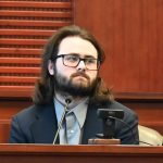 Donald Andrew Sharp took the stand in his own defense today. He was not effective. (© FlaglerLive)