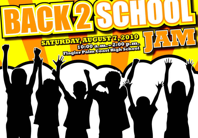 back to school jam free backpacks school supplies flagler county schools august 7 2010