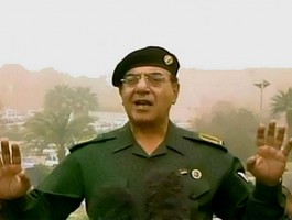 Baghdad Bob, a distant colleague of Brian Williams. 