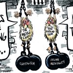 The Middle Class by Milt Priggee, Oak Harbor, Washington.