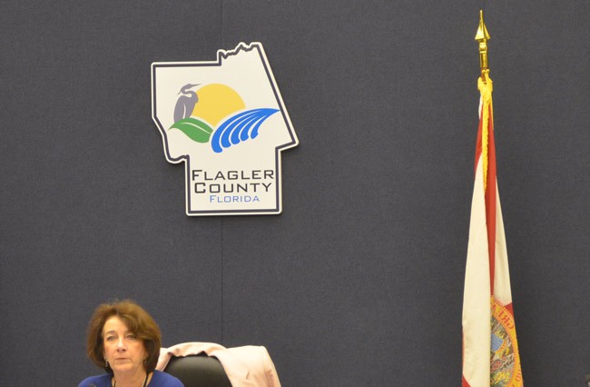 Barbara Revels is in her seventh year on the Flagler County Commission. She was reelected without opposition in 2012. (© FlaglerLive)