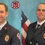 Barry Brady, right, and Daniel VanDeusen. (Flagler County)