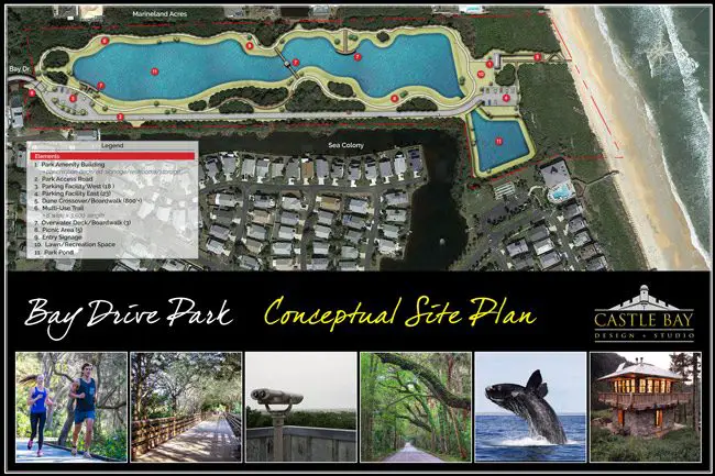 Talked about for decades, the Bay Drive Park in the Hammock may finally become reality. County government officials present the plan at a community meeting this evening at the Hammock Community Center, at 6 p.m. See below for details.