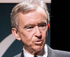 Bernard Arnault, he CEO of the LVMH luxury group. (Wikimedia Commons)