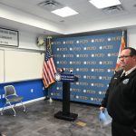 Palm Coast Fire Chief Kyle Berryhill will step away from his role temporarily as he takes on the interim city manager job at City Hall. (© FlaglerLive)