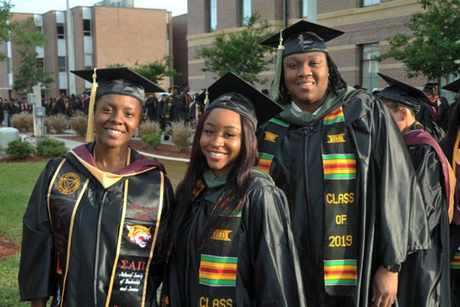 Bethune Cookman University 2019 graduates. (BCU)