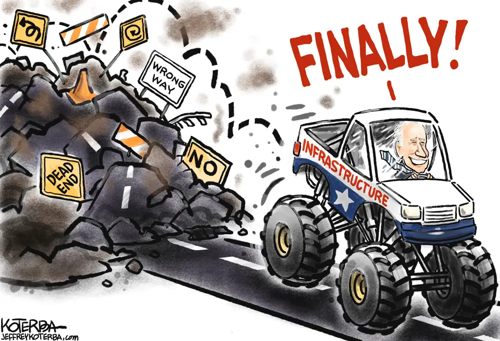 Big Biden Win by Jeff Koterba, CagleCartoons.com