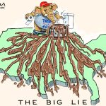 Big Lie Overflow by Ed Wexler, CagleCartoons.com.