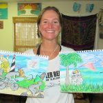 The Friends of A1A Scenic & Historic Coastal Byway have released their 2020 Spoonbills & Sprockets Cycling Tour jersey design by Flagler County artist Carla Cline. Founder of Flagler Surf and owner of art boutique Flagler Surf Art & Stuff, Cline is a regionally known artist specializing in beach art and sunrise photography. Cline follows Salvo Art Project founder and artist JJ Graham as the official designer of the Friends of A1A Scenic & Historic Coastal Byway, Inc. exclusive jersey line, featuring concepts from local artists in the A1A Byway communities. (Scenic A1A)