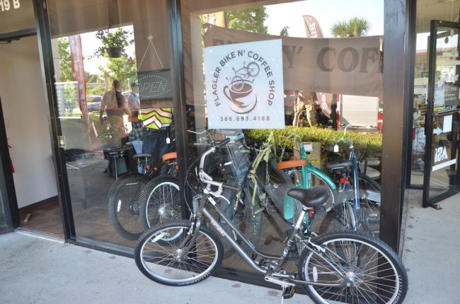 bike and coffee shop