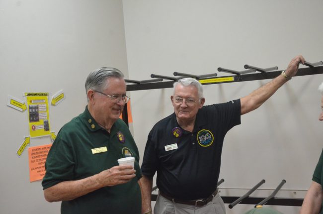 Bill Ryan, left, and Sisco Deen, two historians of Flagler County. (© FlaglerLive)