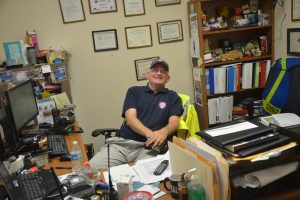 Bob Pickering is Flagler County Emergency's weather specialist. (c FlaglerLive)