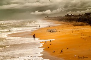 Bonnie Siamon's 'Beach in Fog.'