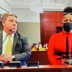 Assistant Public Defender Bill Bookhammer was doing the opposite of what he does every day in court: he was asking the judge to let his client, Tonya Bennett, go to prison. (© FlaglerLive)