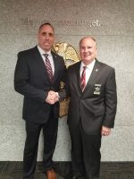 Two FBI Academy graduates: Chief Paul Bovino and Sheriff Rick Staly. (FCSO)