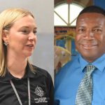 Parents of Matanzas High School students who face charges and were disciplined over a brawl last week say they had attempted to address the situation in the run-up to the brawl, but they say Kristin Bozeman, left, the principal, was unaware of the situation until it occurred, while Assistant Principal Fred Terry, right, would not allow mediation between parents. (© FlaglerLive)