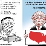 John Roberts Has A Dream - And He's Living It by Ratt, PoliticalCartoons.com