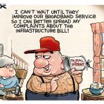 Rural Broadband by Steve Sack, The Minneapolis Star-Tribune.