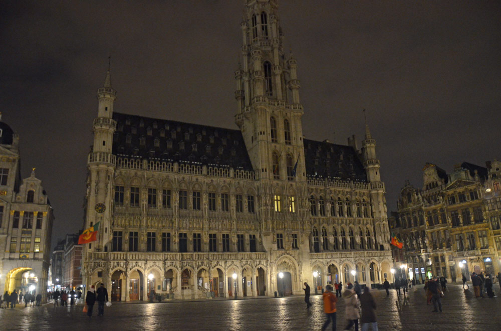 The Place de Brouckère in Brussels, the Belgian city considered the capital of the European Union. (© FlaglerLive)