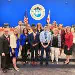 The Borward County School Board in a May photo posted to the board's Facebook page.