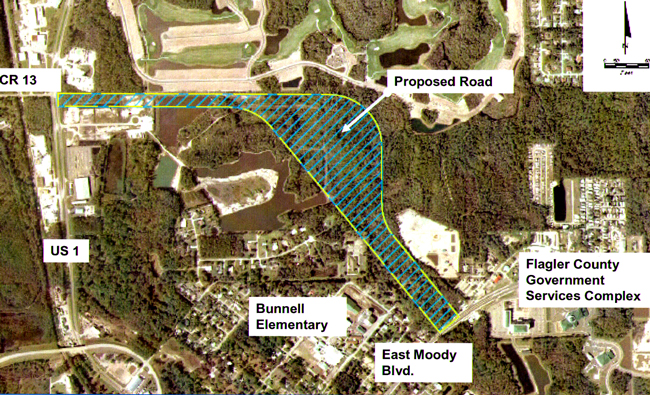 Bunnell DOT Bypass from neoga Lakes to SR 100