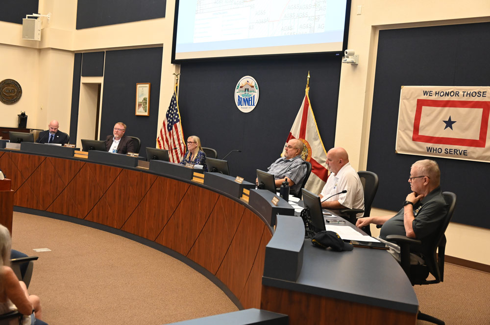 The Bunnell City Commission will not hear the proposed rezoning this evening. The item has been pulled from the agenda as it is being revised. It will be resubmited in August. (© FlaglerLive)