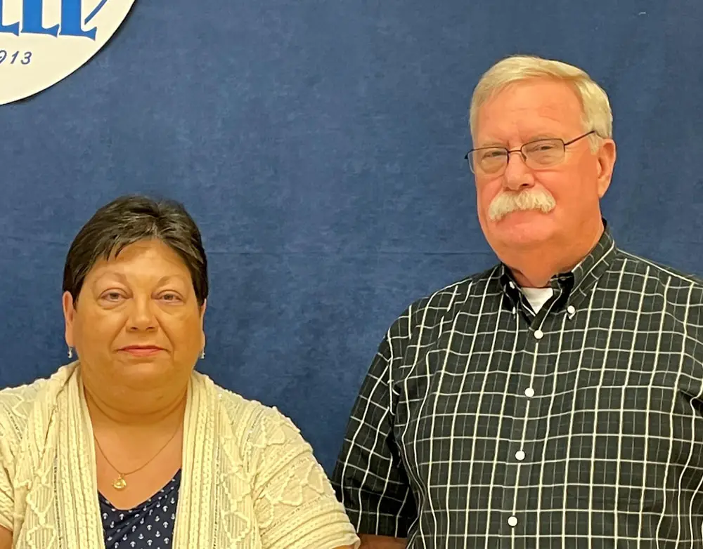 Bunnell's newly appointed city commissioners, Tina-Marie Schultz and Robert Barnes. (Bunnell)