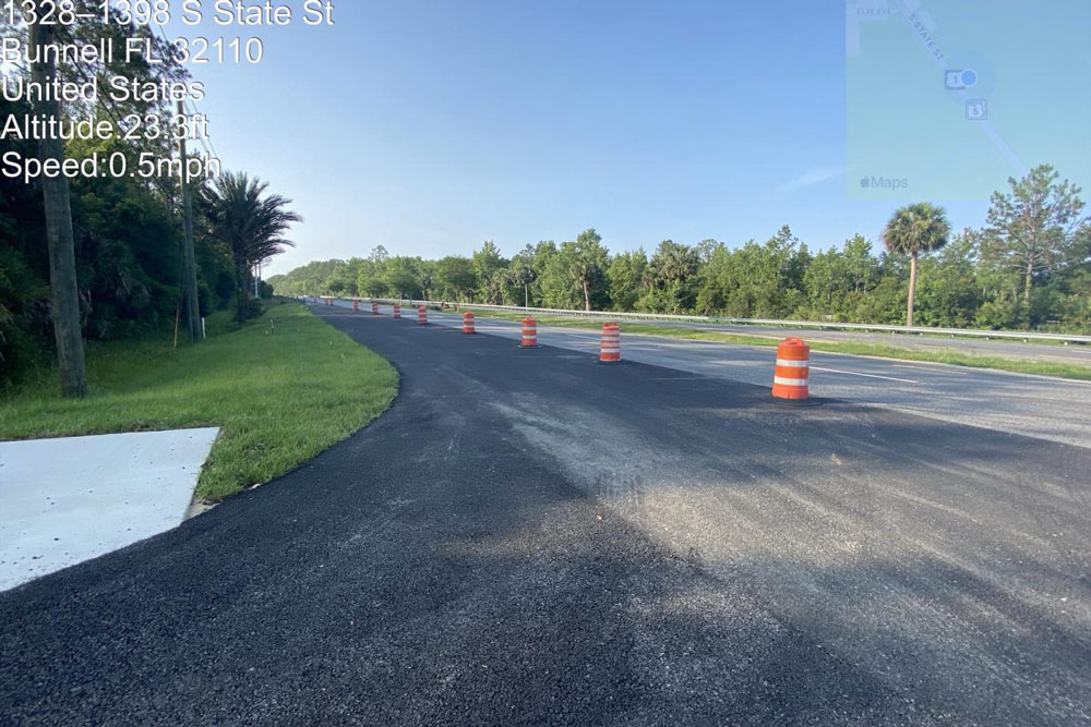 A picture of Commerce Parkway issued by Bunnell government as of June 6.