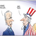 Trump Is A Tumor for America by Christopher Weyant, CagleCartoons.com