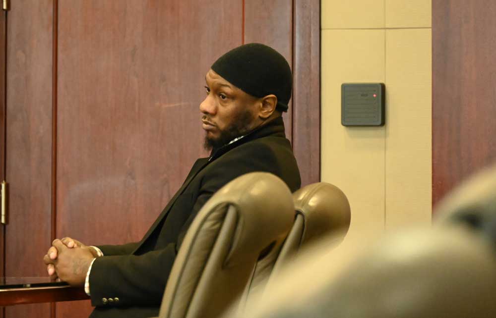 Carlos DuPree was already serving a life term for home invasion robbery when he was sentenced this week to an additional five years for brutalizing a Flagler County Sheriff's corrections deputy at the county jail. (© FlaglerLive)