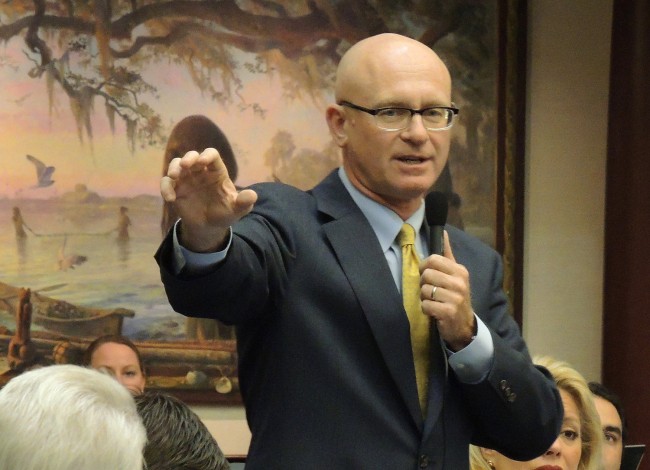 Rep. Cary Pigman of Sebreing: federal deficits matter to him more than Florida's uninsured. (Mark Foley) 