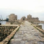 The Castle of the Sea in Saida, in south Lebanon, one of the last remnants of 200 years of Crusader follies in the Levant. (© Pierre Tristam/FlaglerLive)