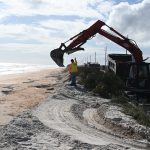 In Flagler County, beach-maintenance and protection is a constant game of catch-up with an ever-eroding shoreline. (© FlaglerLive)