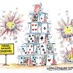 Israel - Hamas ceasefire shaky by Dave Granlund, PoliticalCartoons.com