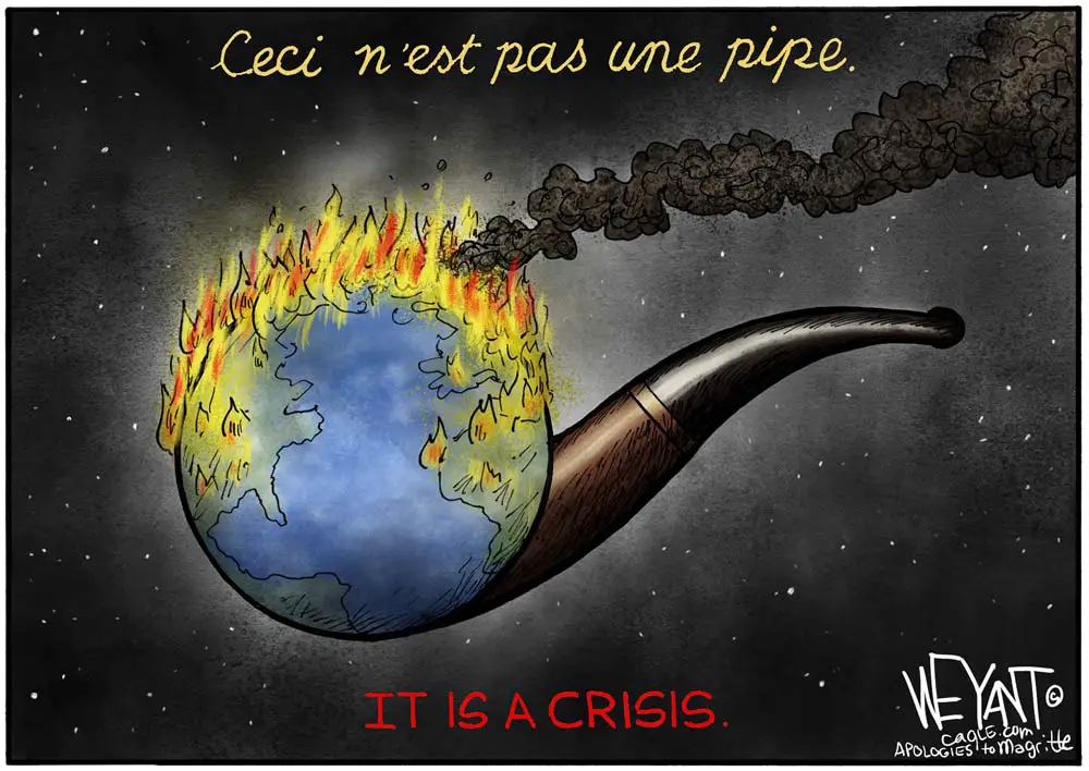 It's a Crisis by Christopher Weyant, CagleCartoons.com