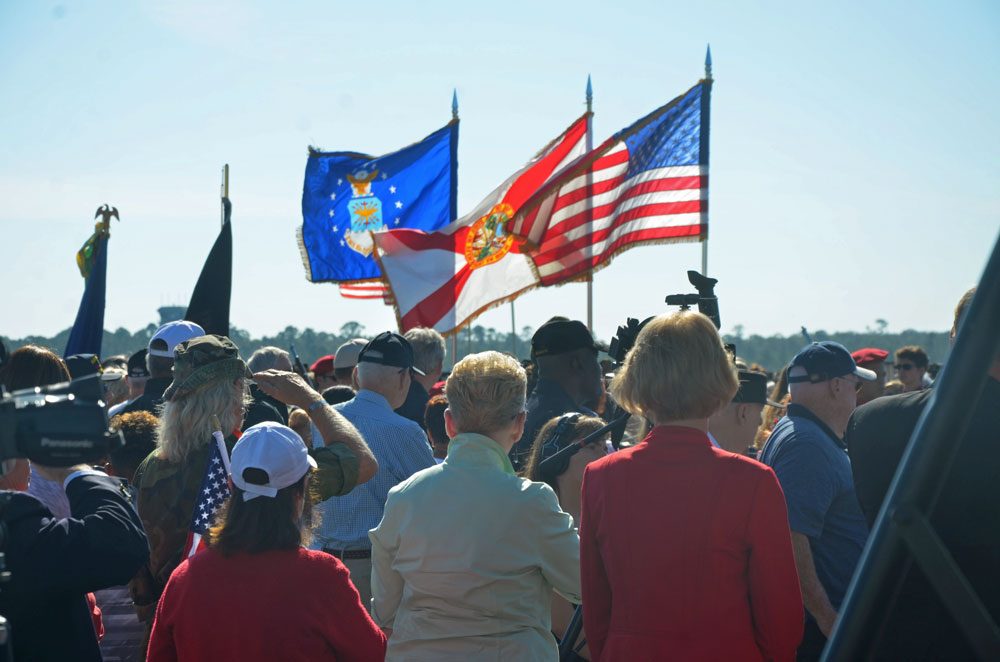 The Flagler Chamber of Commerce hosts a breakfast for veterans this morning. See below. (© FlaglerLive)