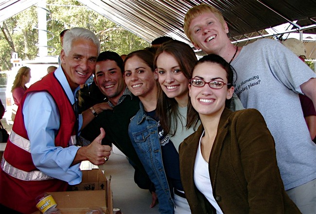 charlie crist at stetson