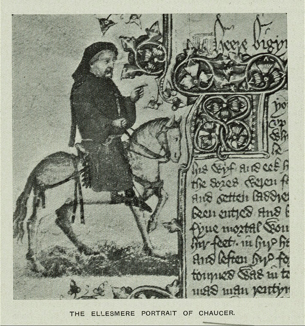 "Geoffrey Chaucer" The New York Public Library Digital Collections.