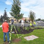 Chick-fil-A on State Road 100 this afternoon, punchlisting.