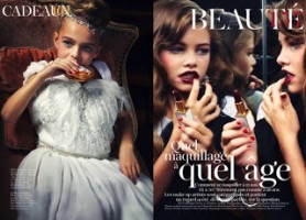 The Vogue spread that triggered France's reaction. 