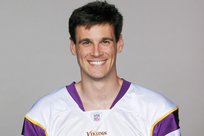 Harvey Fierstein's honorary godson: Chris Kluwe of the Minnesota Vikings. (Deadspin)