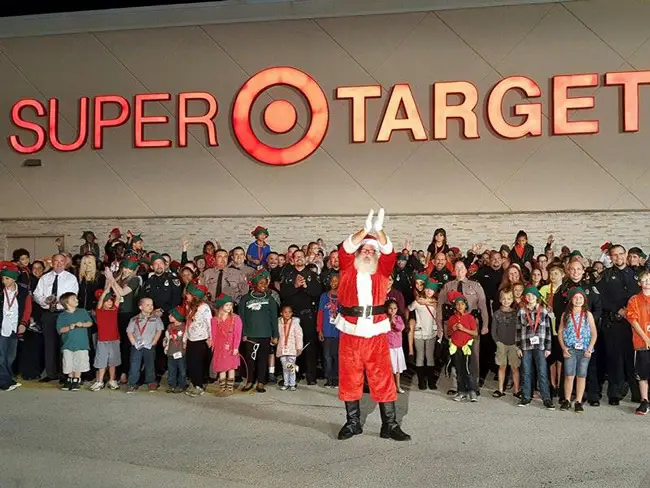 Children, cops and Santa, all converging on Target, lights and sirens blaring, Friday night at 6:30 p.m. for the 10th anniversary edition of Christmas With a Deputy. (Christmas With a Deputy)